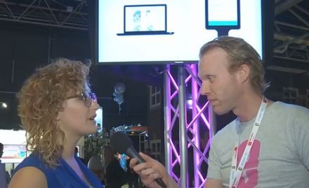 EVENT 14 Innovatieplein: levensgrote tablet van Two Gather en Plus Touch