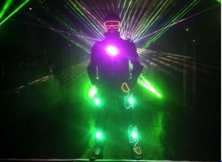 Event 15 Spectaculaire laseract, primeur op de beurs