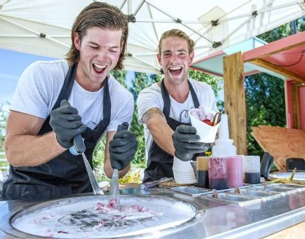 Event 17 Beste Idee Award categorie Sfeer & Smaak: Ice rolls