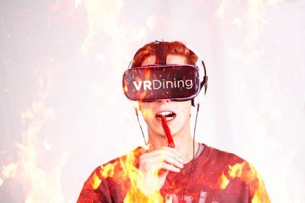 Event 17 Beste Idee Award categorie Sfeer & Smaak: VR-dining