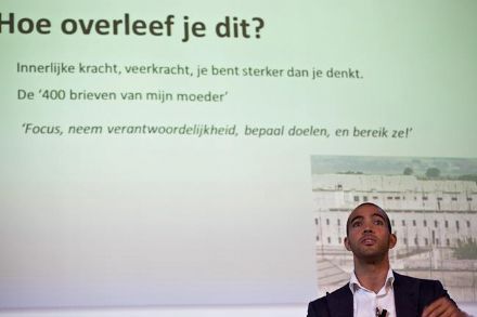 EventBranche Borrel: Joseph Oubelkas verrassende en indrukwekkende spreker
