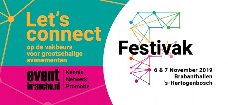 EventBranche 'connecting the dots' tijdens Festivak 2019: een overzicht van alle kennissessies