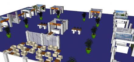 ExpoFlora zet Expo Wall concepten in voor beurs in RAI Elicium