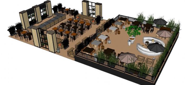 Festivak bouwt uniek beursterras voor creatief horecaplein