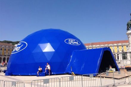 Ford lanceert nieuwe Mustang in Dome tijdens Champions League finale