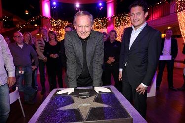 Frank Wentink ontvangt eigen tegel op RTL Walk of Fame