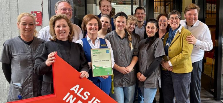 Golden Tulip Hotel Central opnieuw beloond met Gouden Green Key