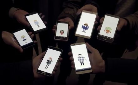 Google Japan vergroot merkbeleving Androidify applicatie met avatar koor