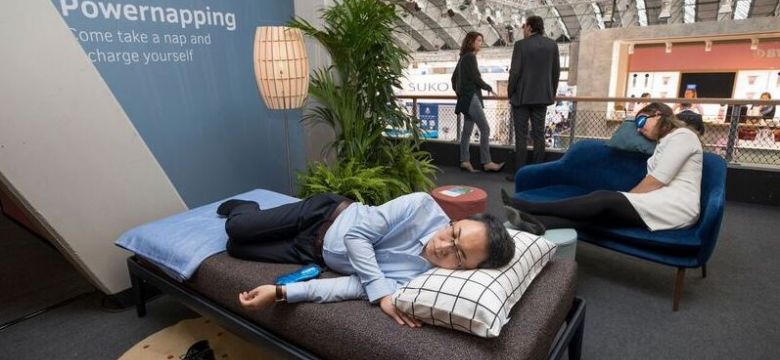 Gouden Giraffe Categorie Brand Events: Auping Powernapping Area