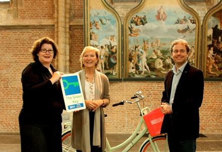 Gouden Green Key voor Pieterskerk Leiden