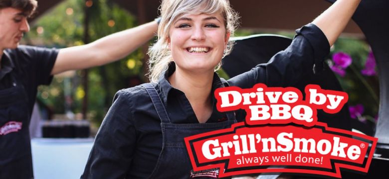 Grill'nSmoke stunt met Drive by BBQ