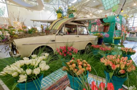 Heleen Valstar B.V. leeft zich uit tijdens Keukenhof 2017