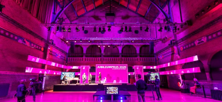 Hersenstichting transformeert groot live event naar online event in Studio Berlage