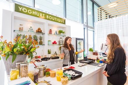 Het event in de supermarkt: Activia Yoghurt Boutique