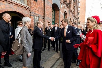 Hulskamp en Stage Entertainment op handelsmissie met koningspaar