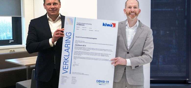 Jaarbeurs eerste evenementenlocatie met Kiwa-keurmerk COVID-19 preventiemaatregelen
