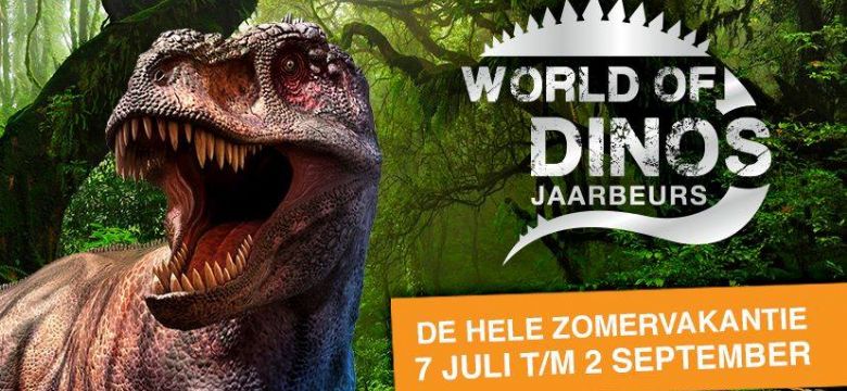 Jaarbeurs ontvangt 60 levensgrote dino's