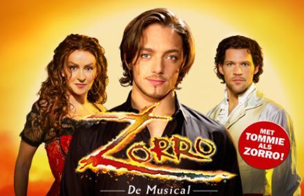 Joop van den Ende Theaterarrangementen komt met diverse arrangementen voor musical Zorro