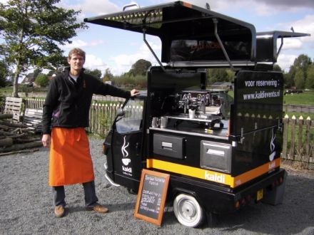 Kaldi Mobiel: mobiele koffiebar voor alle eventlocaties