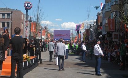 Koningin goed te zien dankzij Hulskamp
