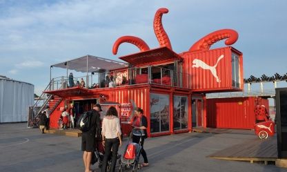 Kubik bouwt evenementenlocaties voor PUMA en CAMPER