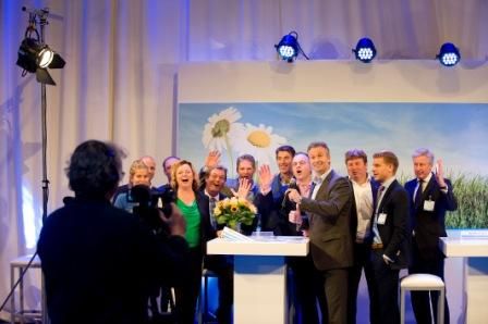 Laagdrempelig concept voor een hybride event: de Nieuwjaars Talkshow