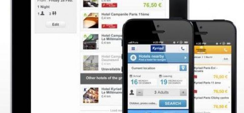 Louvre Hotels Group lanceert mobiele websites van meerdere labels