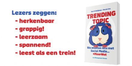 Managementroman over social media en events blijkt 'ongedrukte' bestseller