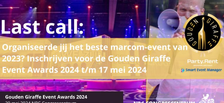Met spoed gezocht: de beste events van Nederland (LAST CALL)