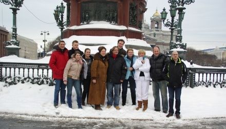 MICE: Site-leden bezoeken MICE-destination St.Petersburg