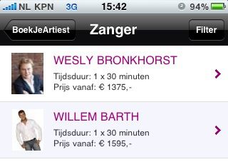 Midden Nederland Events komt met app om artiesten te boeken