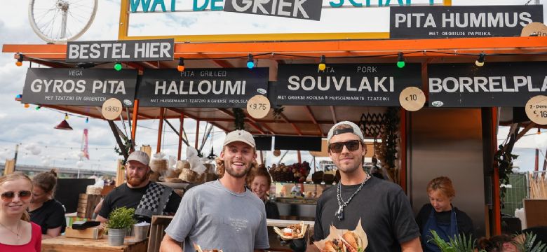 Minder uitstoot door duurzame gerechtkeuzes Vierdaagsefeesten