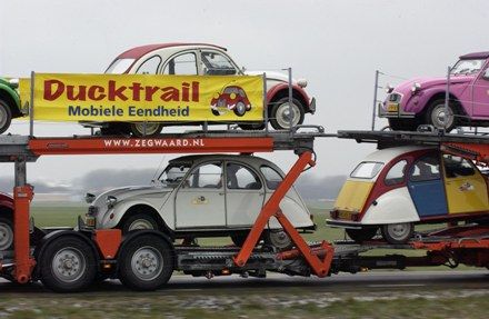 Mobiele Eendheid van Ducktrail komt bij u op locatie