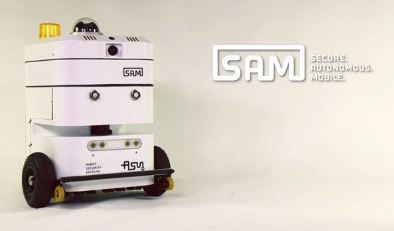 Mobiele robot SAM zal toekomstige beveiligers ondersteunen