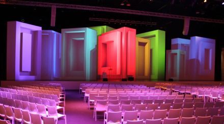 NBC Congrescentrum innoveert met permanente 3D projectiedecor