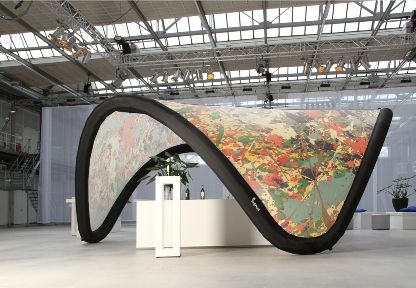 Nederlandse startup met opblaasbare paviljoens de wereld over