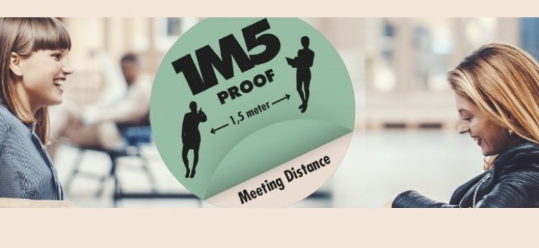 Nieuw label voor 1,5 Meeting Distance:  1M5
