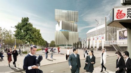 Nieuw RAI Hotel wordt eyecatcher: 650 kamers, 25 verdiepingen, 91 meter hoog