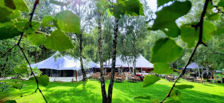 Nieuwe evenementenlocatie in het bos: Feel Good TentEvent