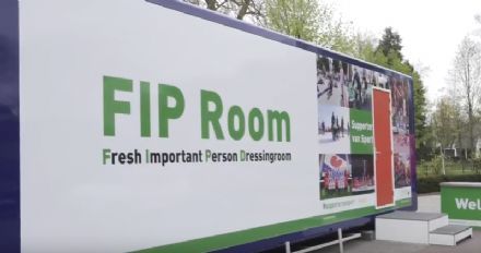 Nieuwe FIP-room ideaal voor evenementen