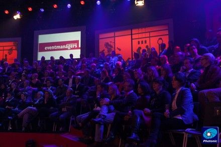 Nieuwjaarsreceptie van diverse branchevereningen in hoofdkantoor Endemol