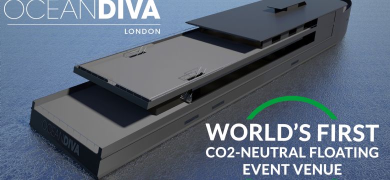 OCEANDIVA lanceert ’s werelds eerste CO2-neutrale evenementenschip