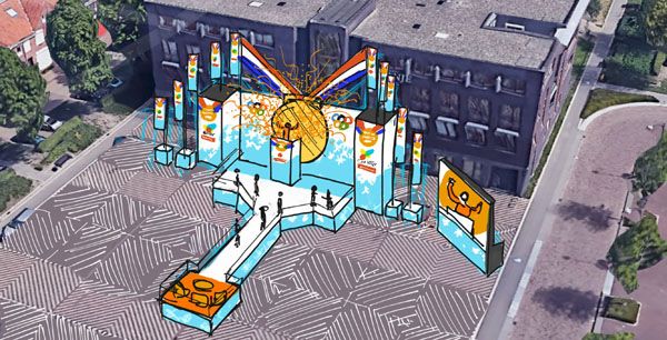 Olympisch eerbetoon: van concept naar evenement in 120 uur.