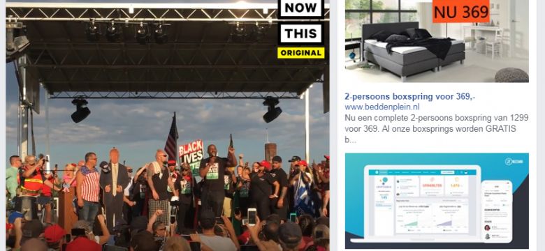 Om het weekend mee in te gaan: the power of live....