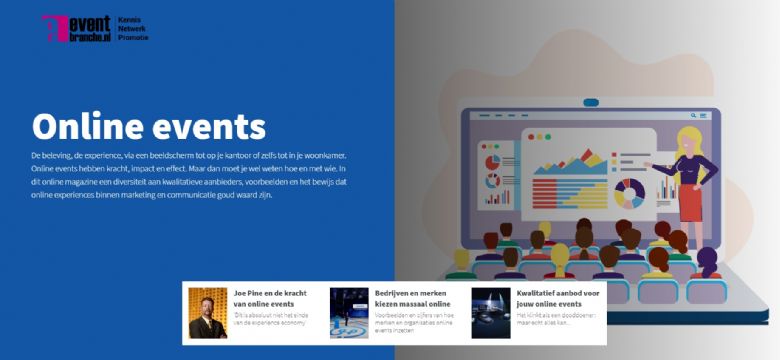 Online magazine met alles over online events