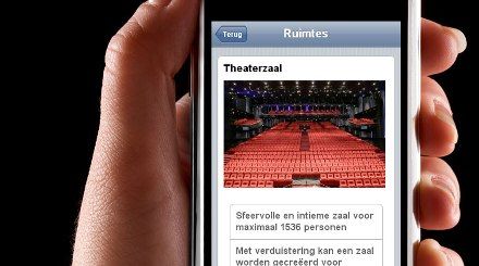 Ook Stage Venues lanceert iPhone applicatie