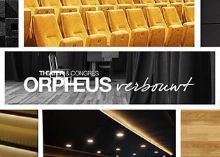 Orpheus opent theater- en congreszaal voor multifunctionele events