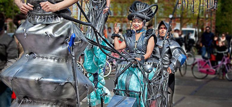 Re-cyclists combineren entertainment met duurzaamheid