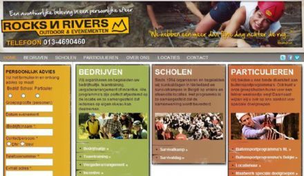 Rocks 'n Rivers begint jaar met nieuw logo en nieuwe website
