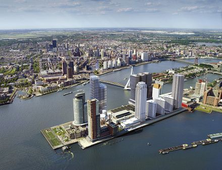 Rotterdamse organisaties houden zakelijke relatiedag op Wilhelminapier